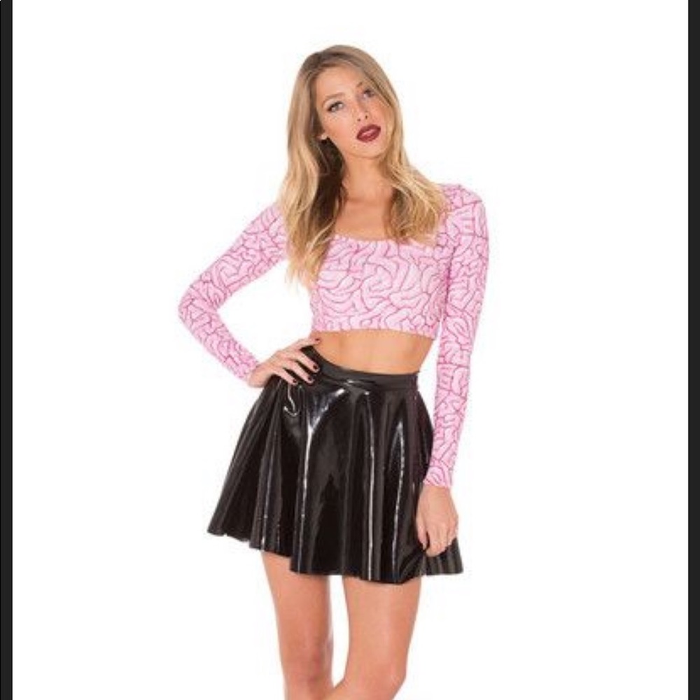 Braaains 🧠💕 top Blackmilk Clothing halloween M RARE